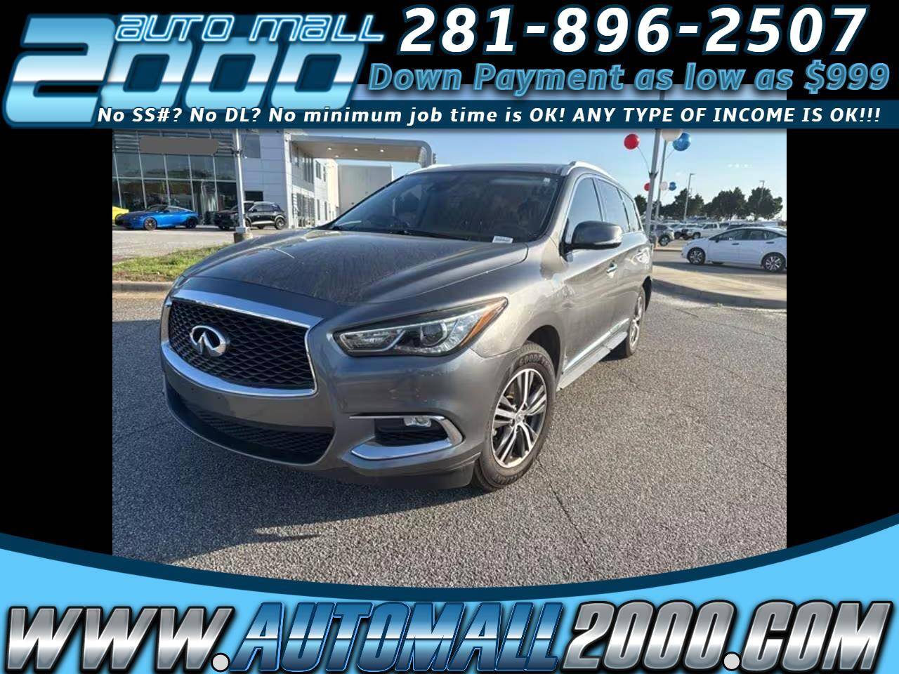 2019 INFINITI QX60 LUXE — SUV — 92,393 mi — Houston, TX