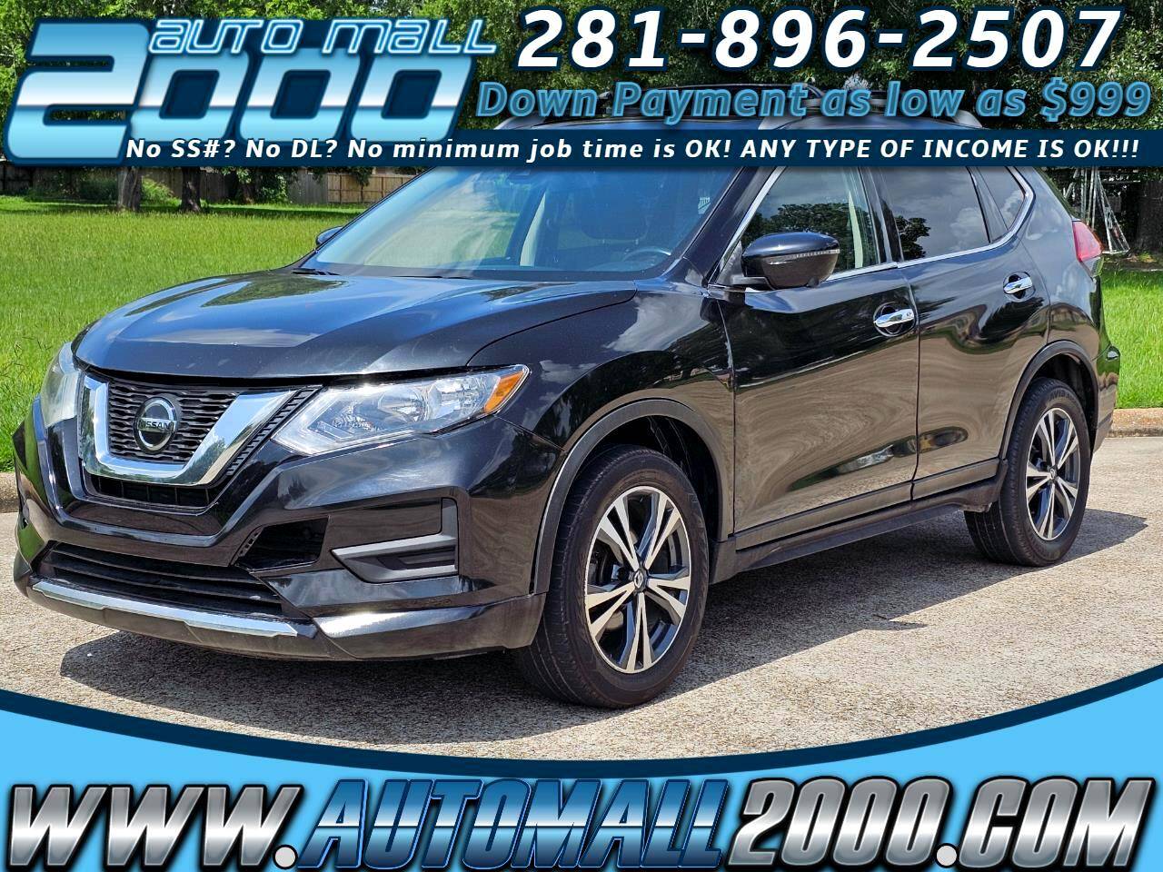 2019 Nissan Rogue SV — SUV — 130,339 mi — Houston, TX