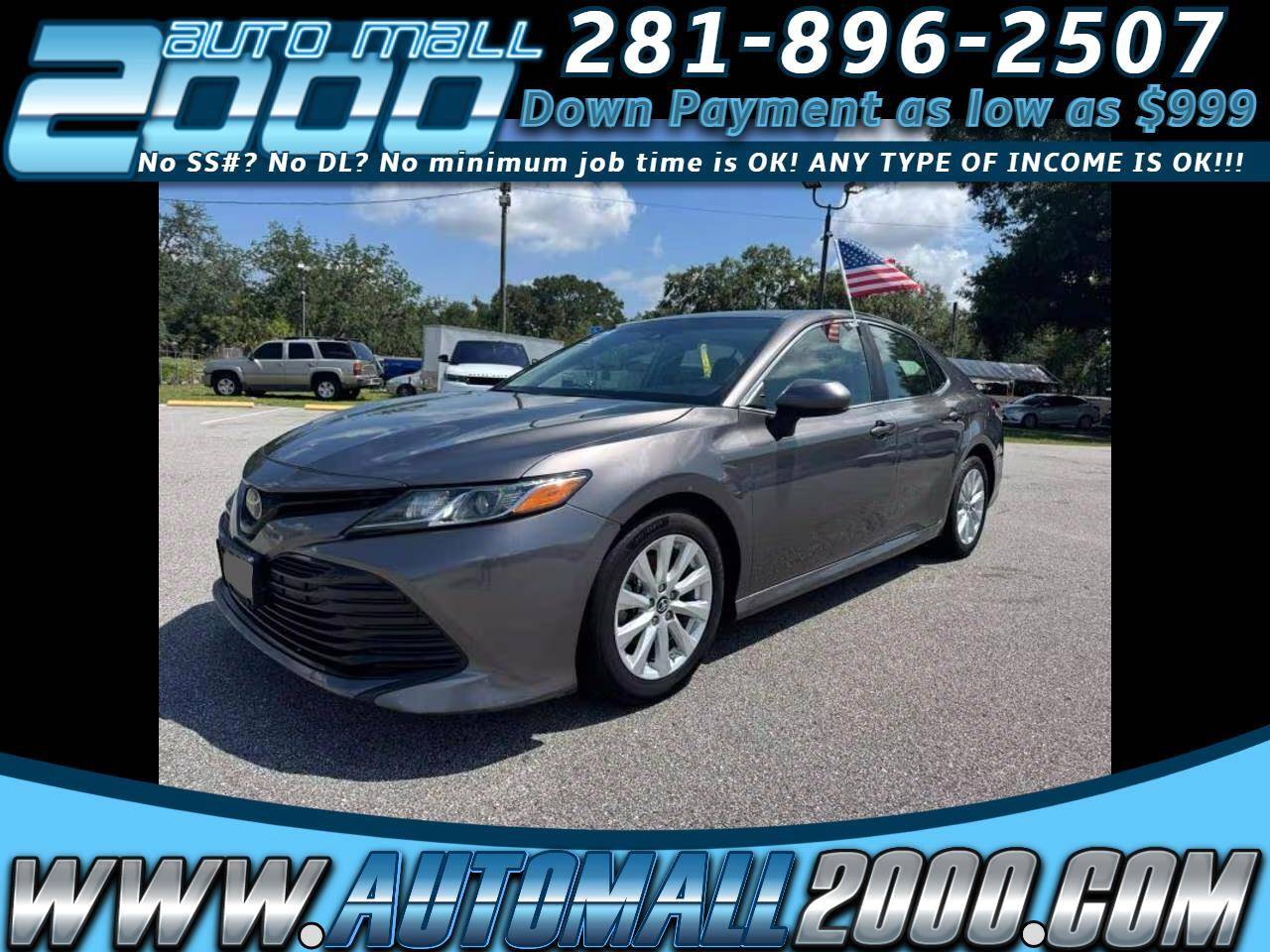 2018 Toyota Camry LE — Sedan — 147,760 mi — Houston, TX