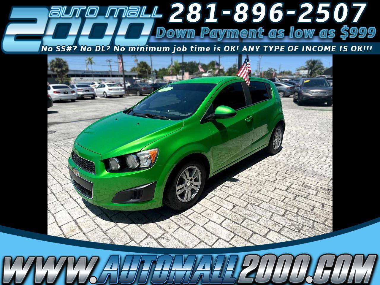 2016 Chevrolet Sonic LS — Sedan — 76,416 mi — Houston, TX