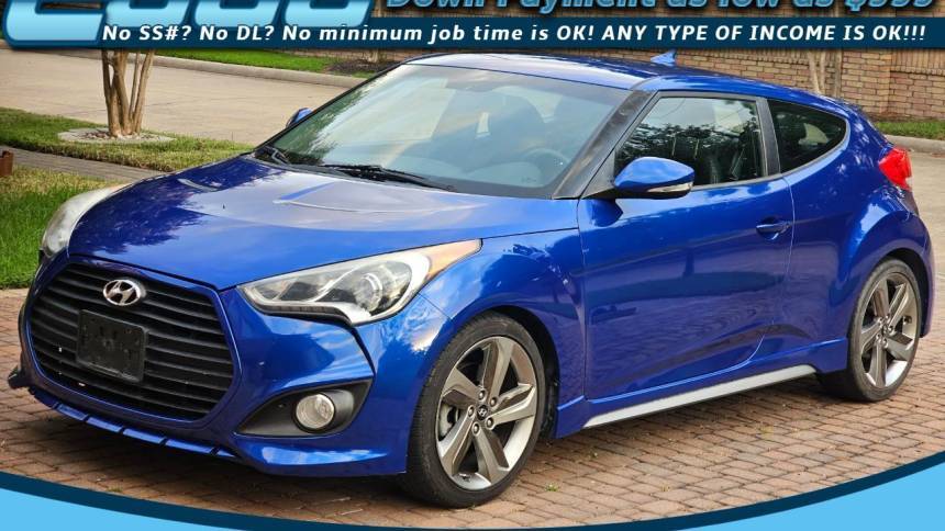 2013 Hyundai Veloster Turbo — Hatchback — 76,780 mi — Houston, TX