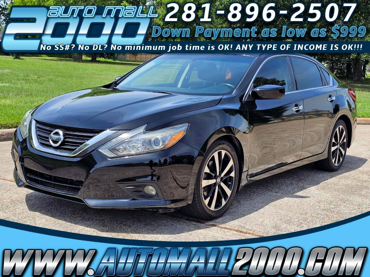 2018 Nissan Altima 2.5 SR — Sedan — 78,059 mi — Houston, TX