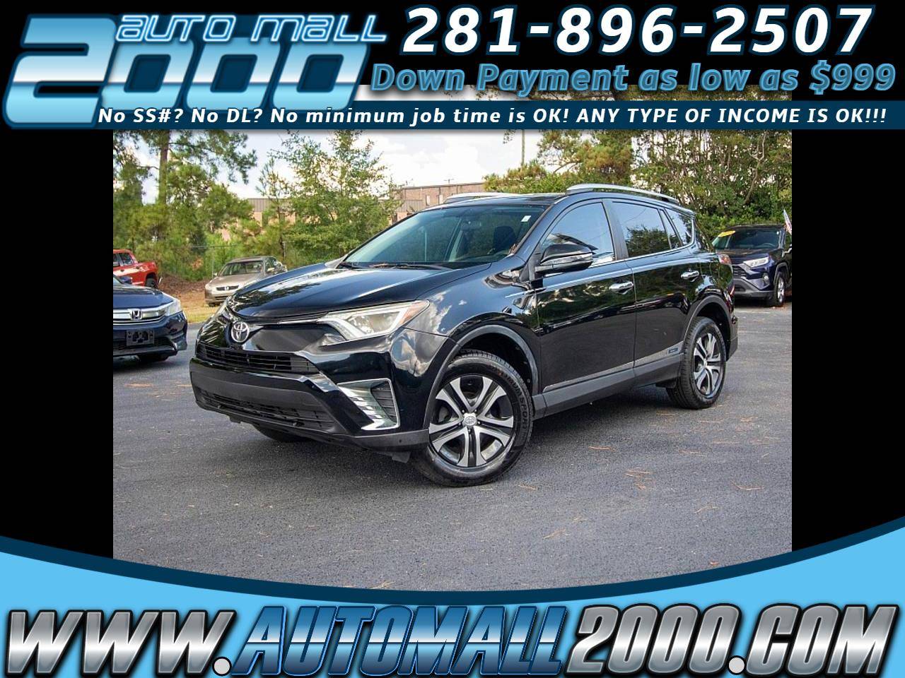 2016 Toyota RAV4 LE — SUV — 122,547 mi — Houston, TX