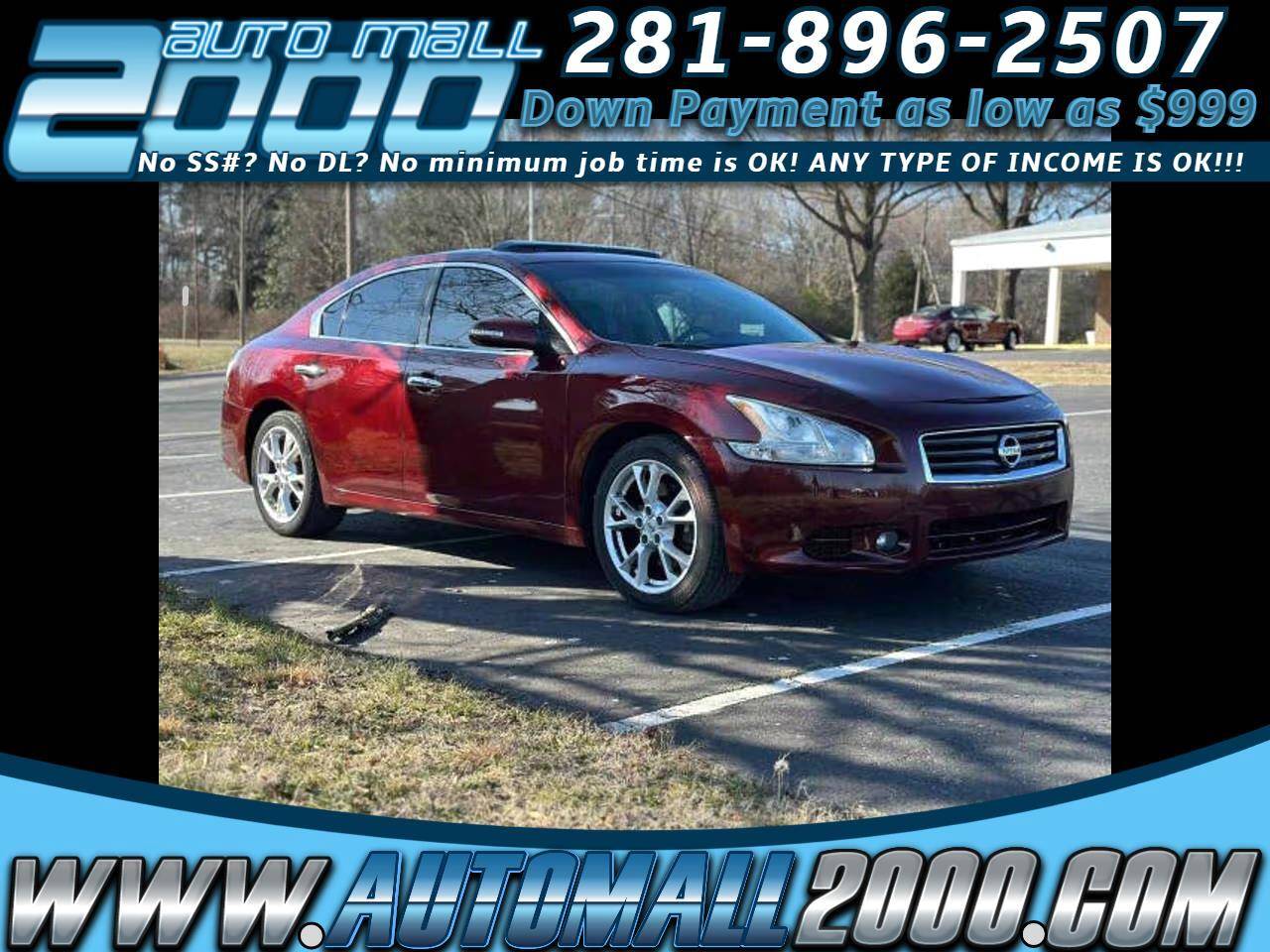 2013 Nissan Maxima SV — Sedan — 115,853 mi — Houston, TX