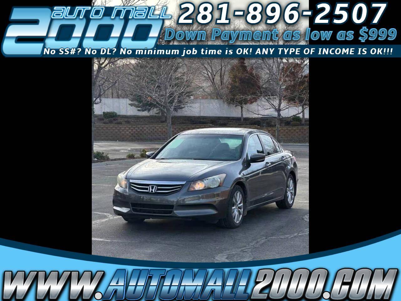 2012 Honda Accord EX-L — Sedan — 105,724 mi — Houston, TX