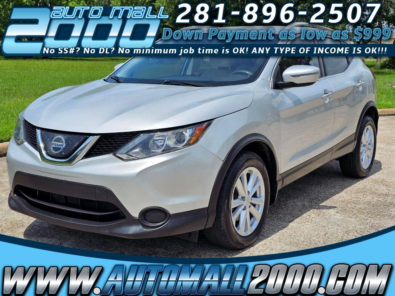 2018 Nissan Rogue Sport SV — SUV — 107,189 mi — Houston, TX