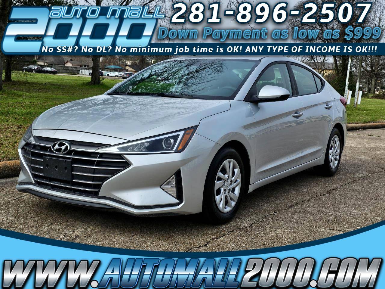 2019 Hyundai Elantra SE — Sedan — 85,390 mi — Houston, TX