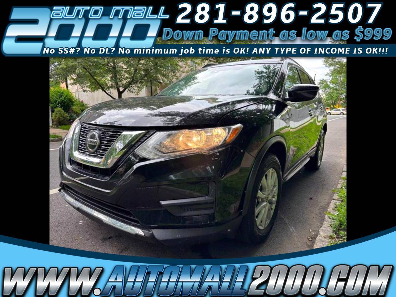 2019 Nissan Rogue SV — SUV — 130,752 mi — Houston, TX