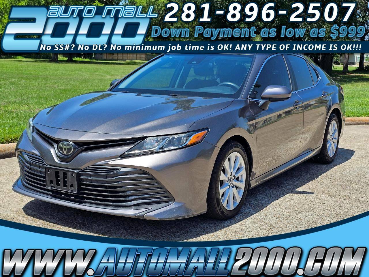 2018 Toyota Camry LE — Sedan — 144,699 mi — Houston, TX