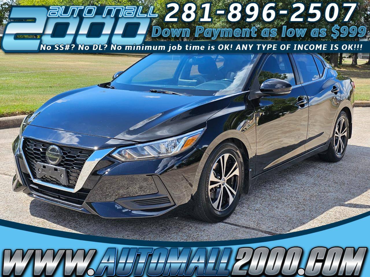 2020 Nissan Sentra SV — Sedan — 112,529 mi — Houston, TX