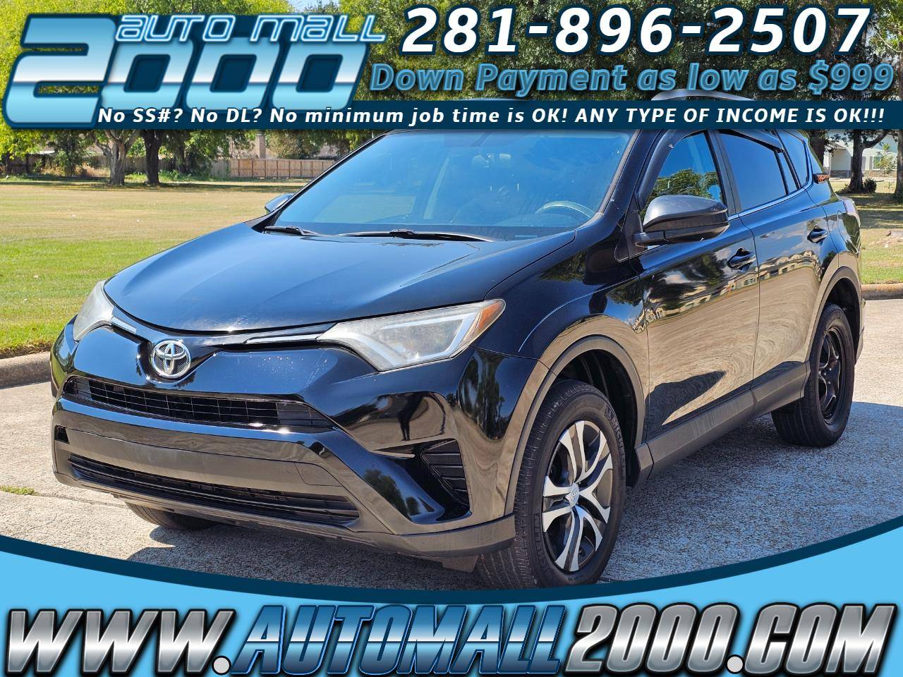 2016 Toyota RAV4 LE — SUV — 127,285 mi — Houston, TX