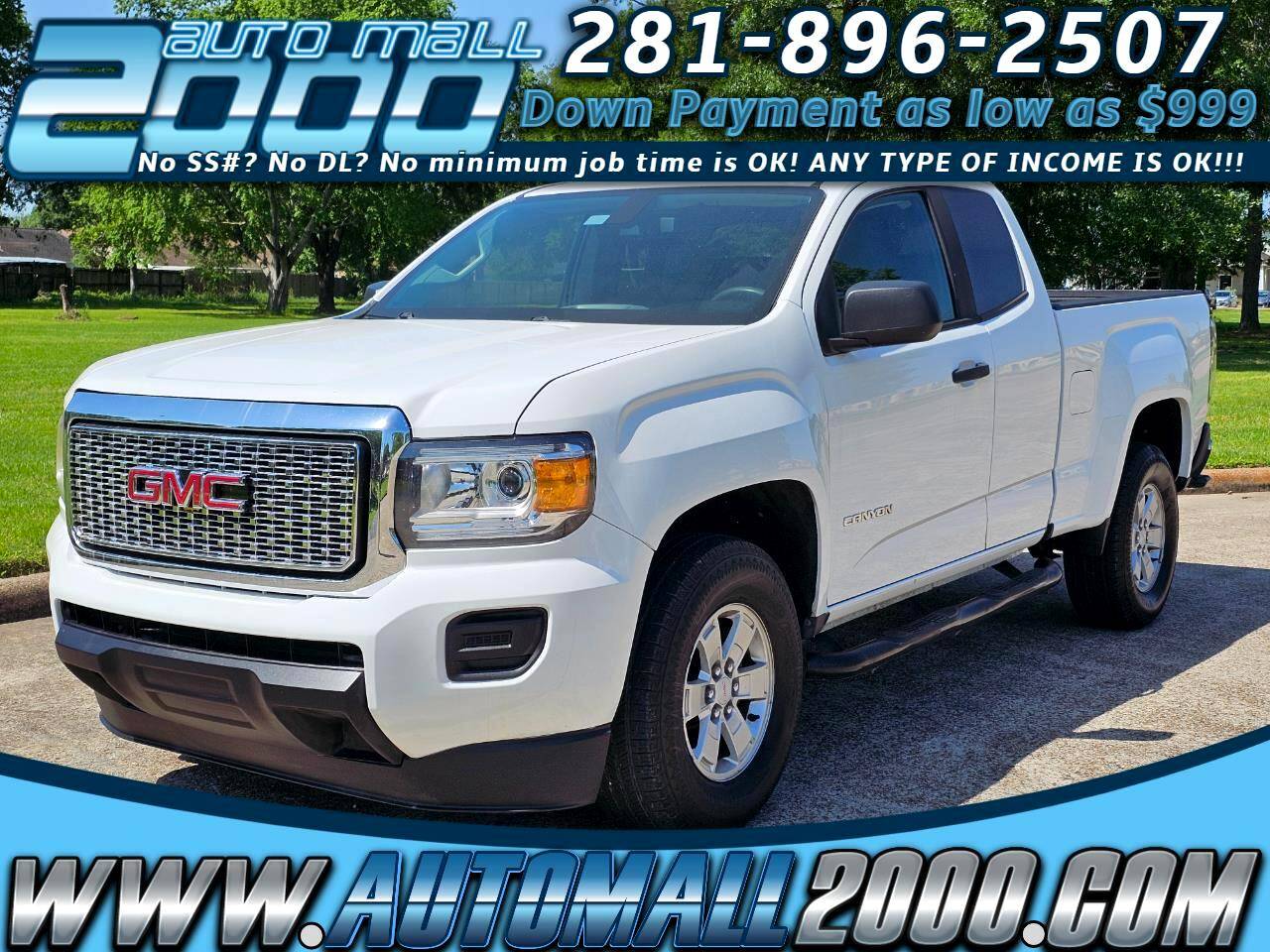 2017 GMC Canyon Base — Pickup Truck — 68,249 mi — Houston, TX