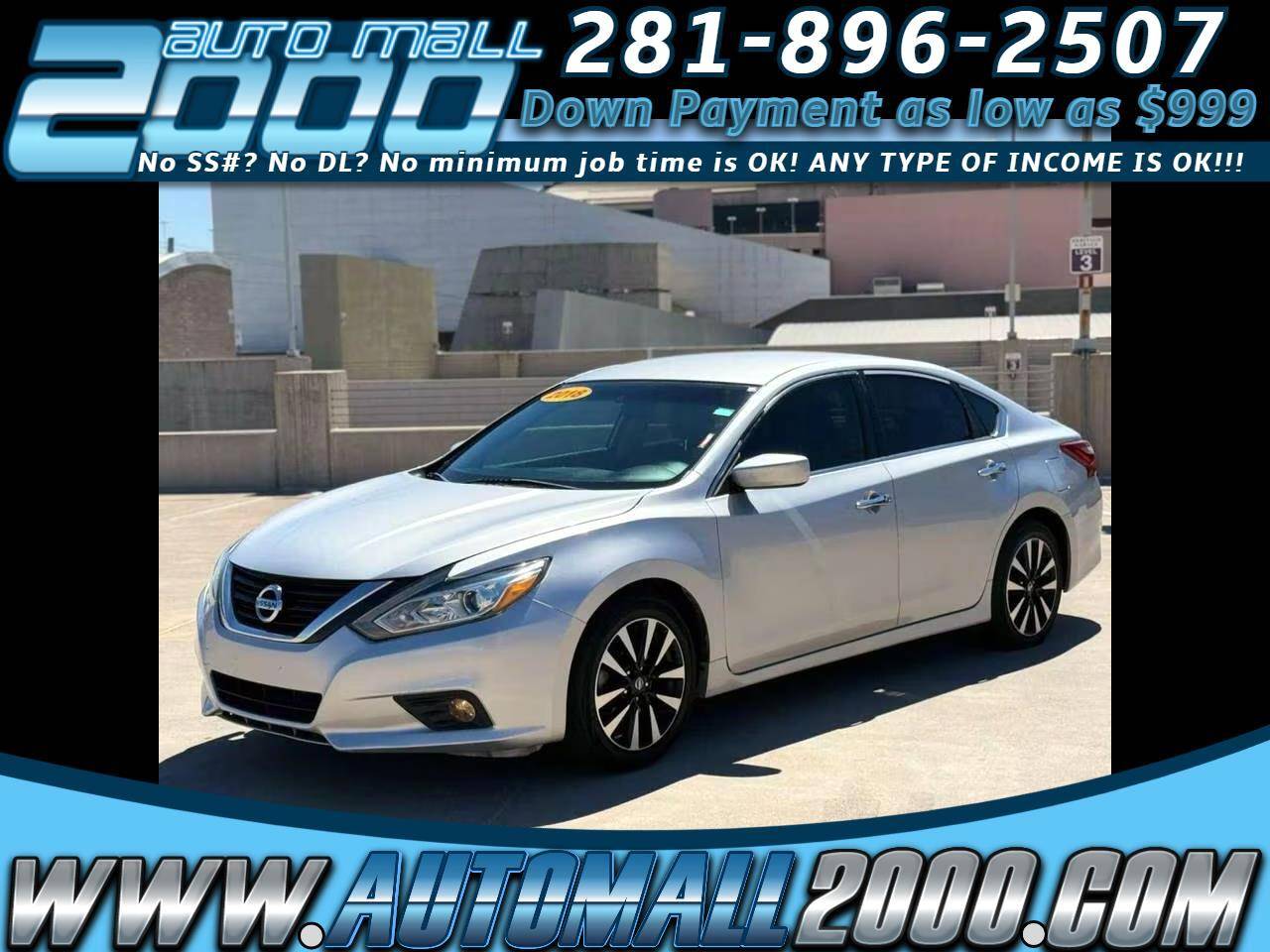 2018 Nissan Altima 2.5 SV — Sedan — 127,327 mi — Houston, TX