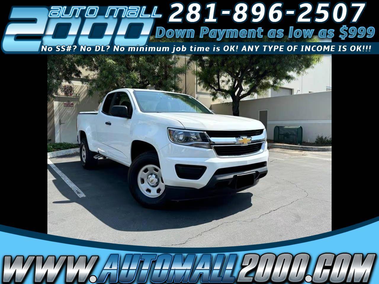 2019 Chevrolet Colorado WT — Pickup Truck — 68,845 mi — Houston, TX