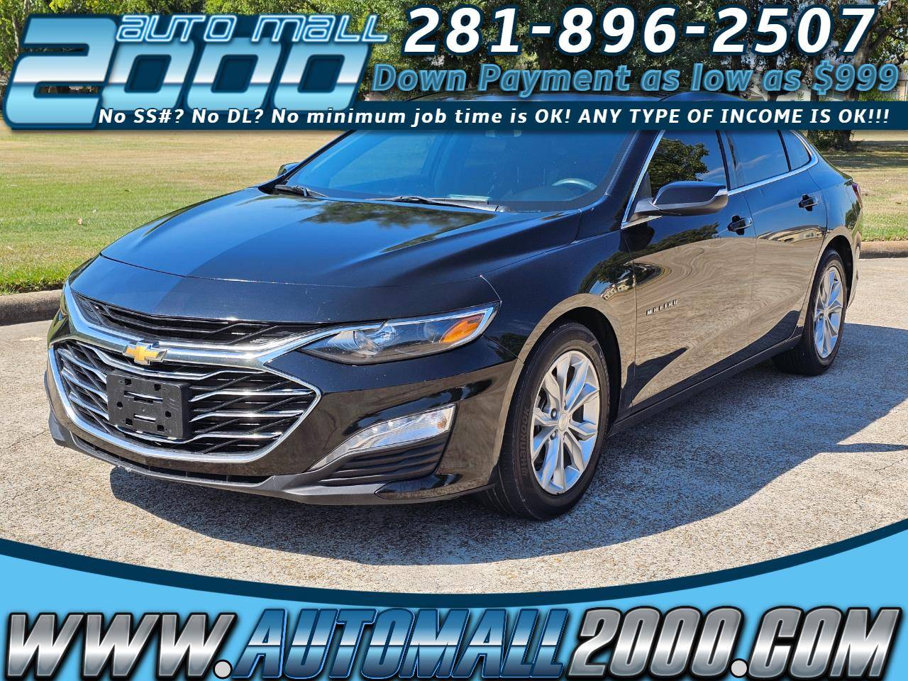 2020 Chevrolet Malibu LT — Sedan — 129,046 mi — Houston, TX