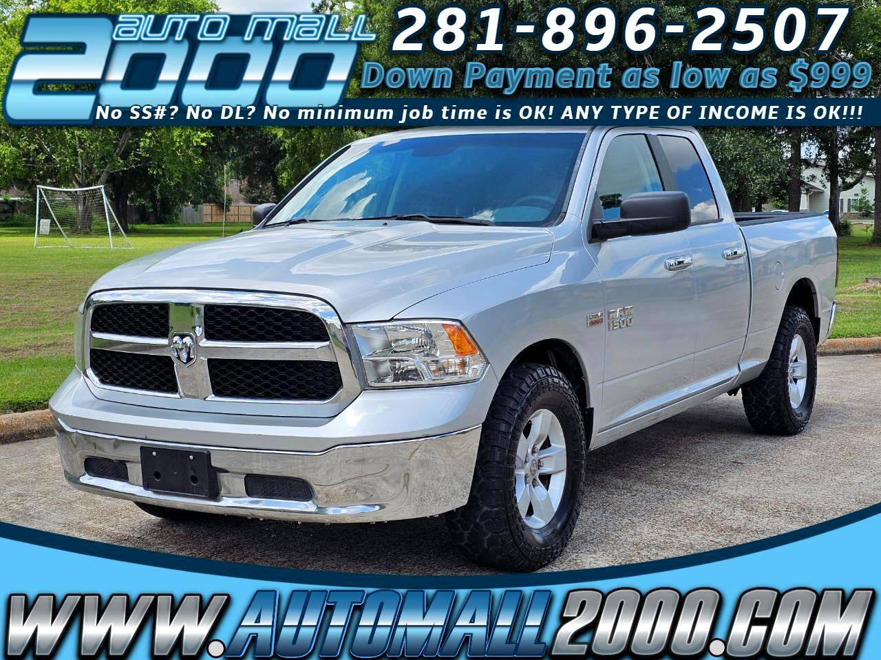 2017 Ram 1500 SLT — Pickup Truck — 139,210 mi — Houston, TX
