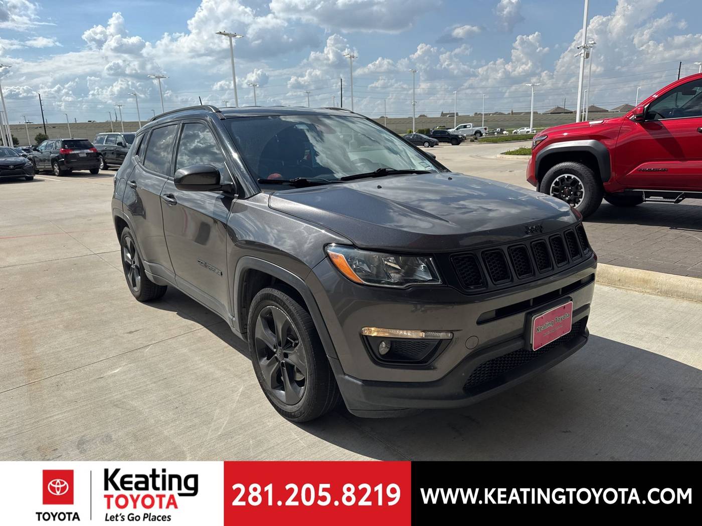 2019 Jeep Compass Altitude — SUV — 65,649 mi — Manvel, TX