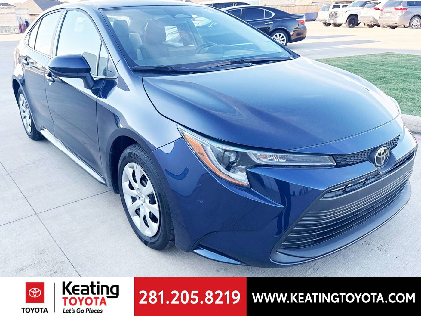 2025 Toyota Corolla LE — Sedan — 2,636 mi — Manvel, TX