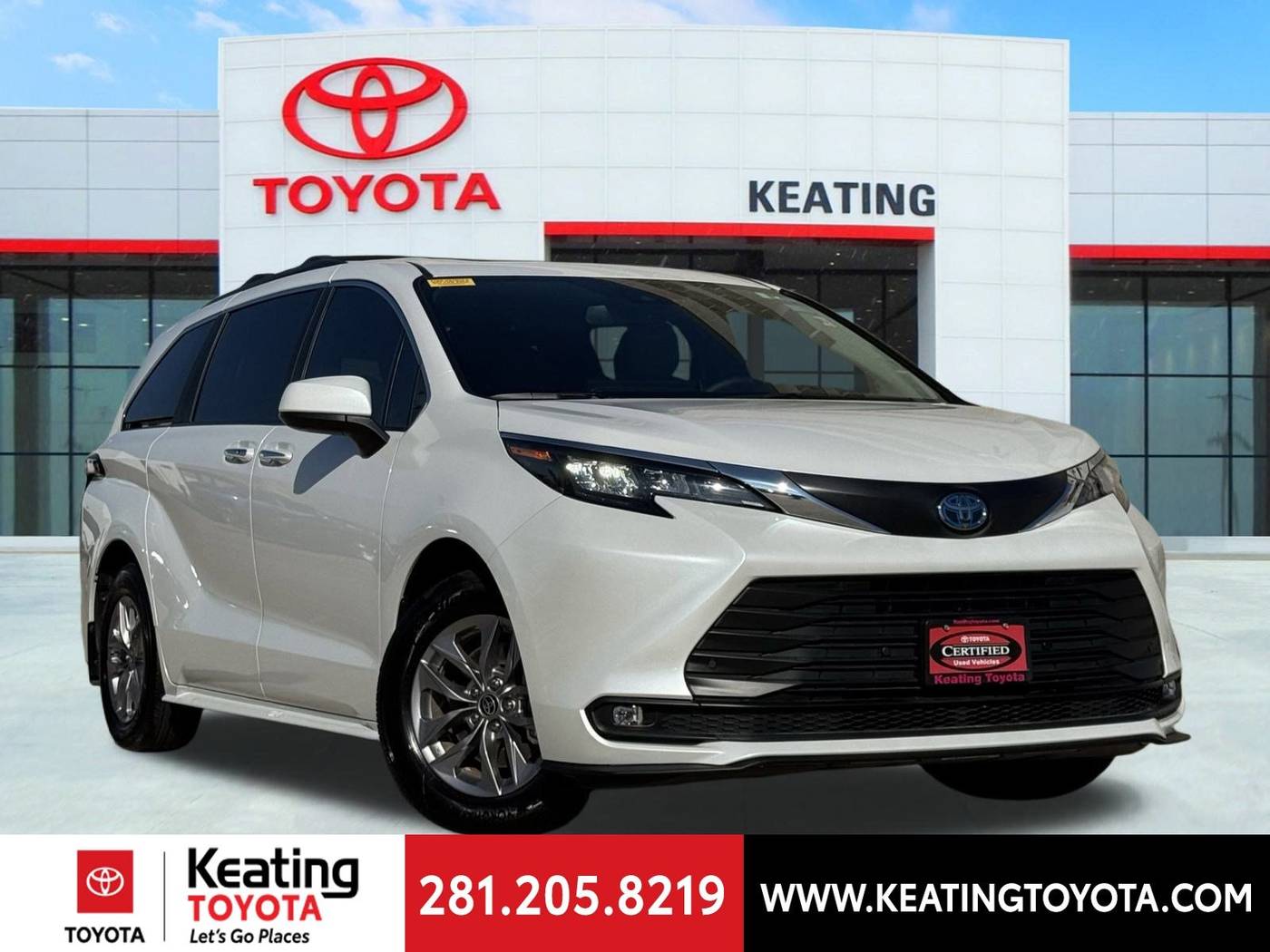 2025 Toyota Sienna XLE — Minivan — 19,824 mi — Manvel, TX