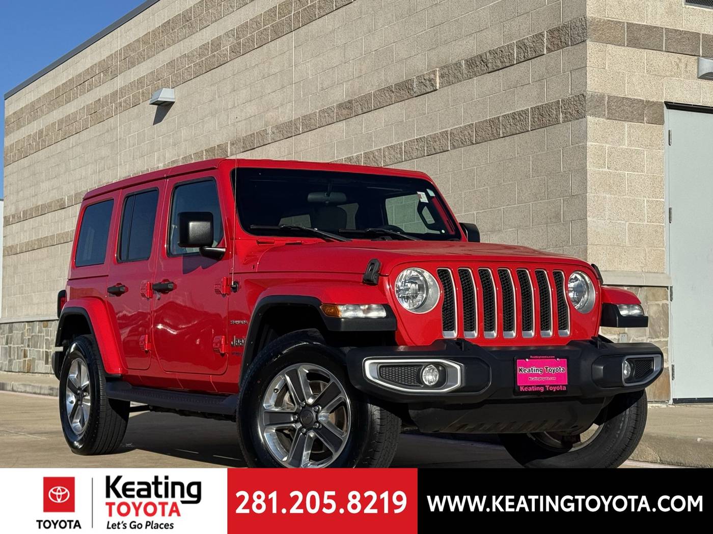 2018 Jeep Wrangler Sahara — SUV — 76,107 mi — Manvel, TX