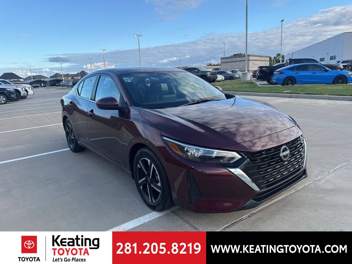 2025 Nissan Sentra SV — Sedan — 12,793 mi — Manvel, TX
