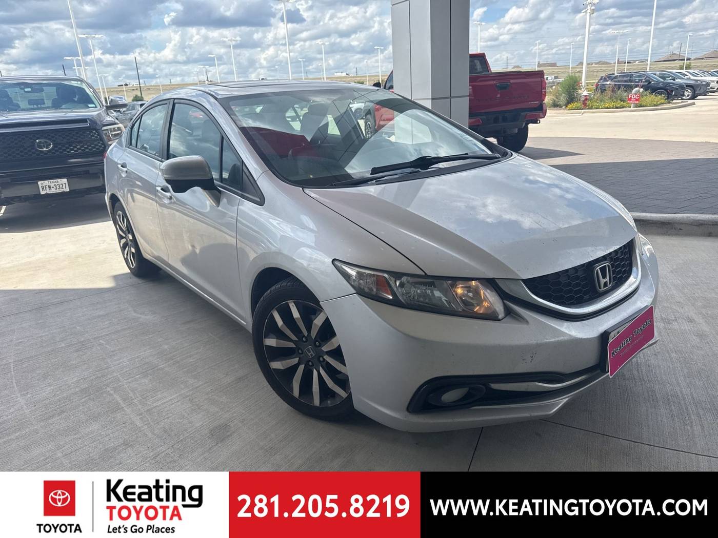 2015 Honda Civic EX-L — Sedan — 153,831 mi — Manvel, TX