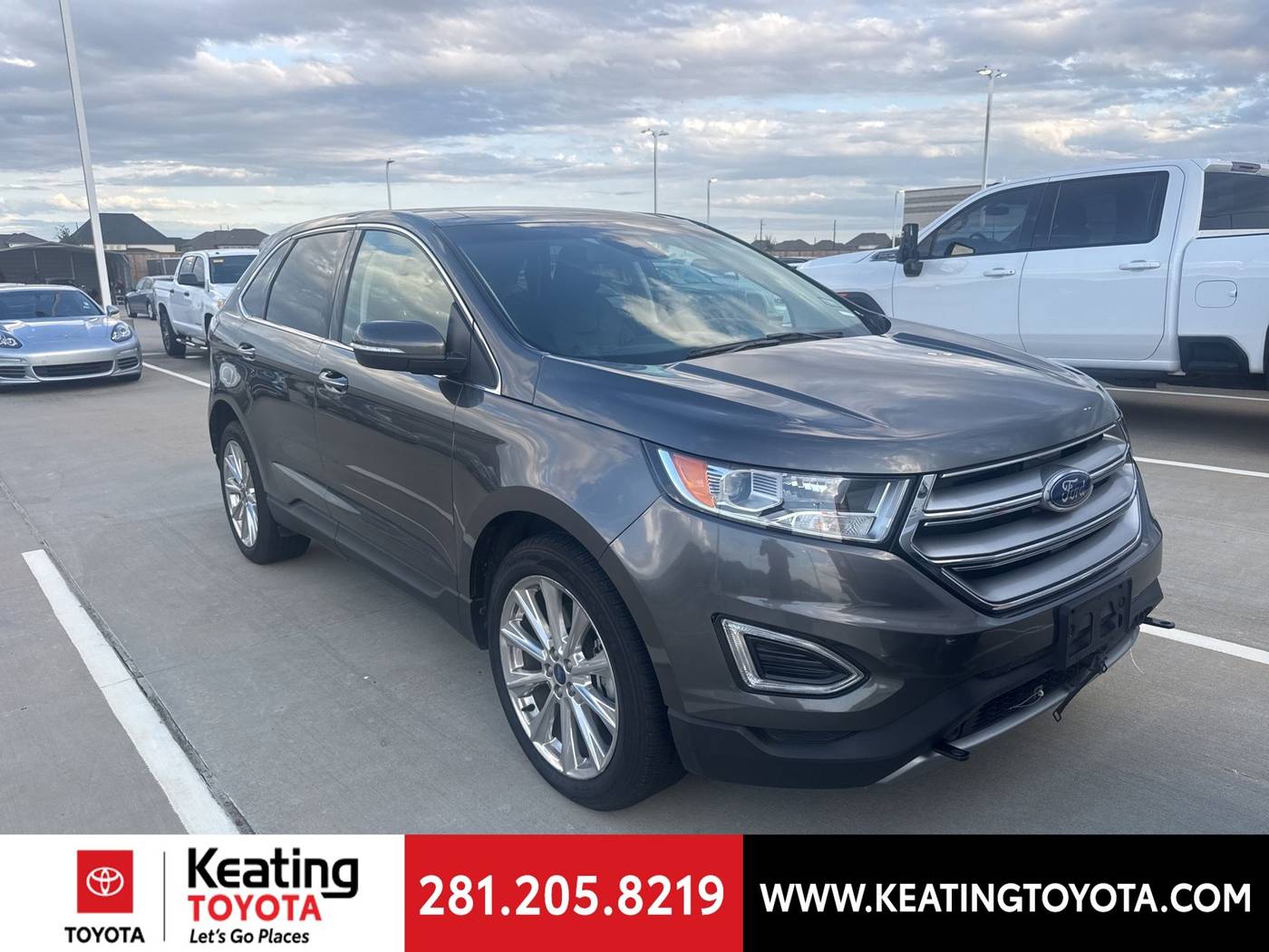 2018 Ford Edge Titanium — SUV — 65,727 mi — Manvel, TX
