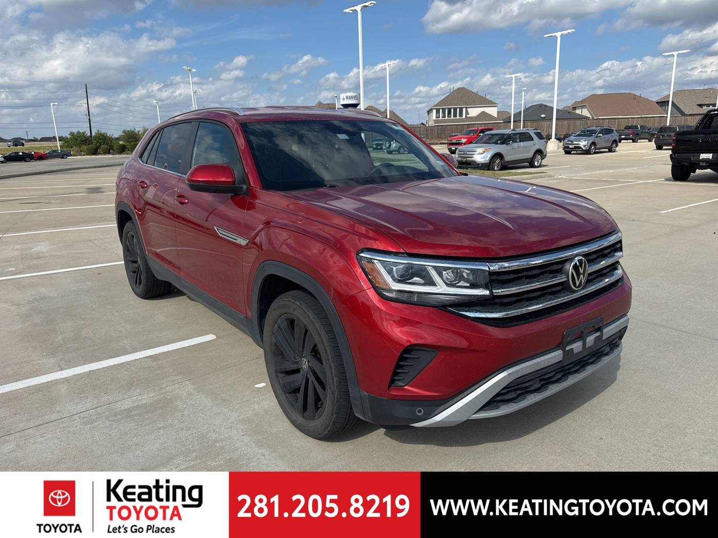 2023 Volkswagen Atlas Cross Sport SE with Technology — SUV — 59,219 mi — Manvel, TX