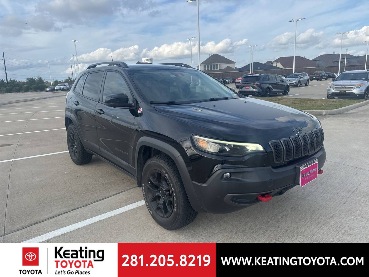 2022 Jeep Cherokee Trailhawk — SUV — 33,634 mi — Manvel, TX