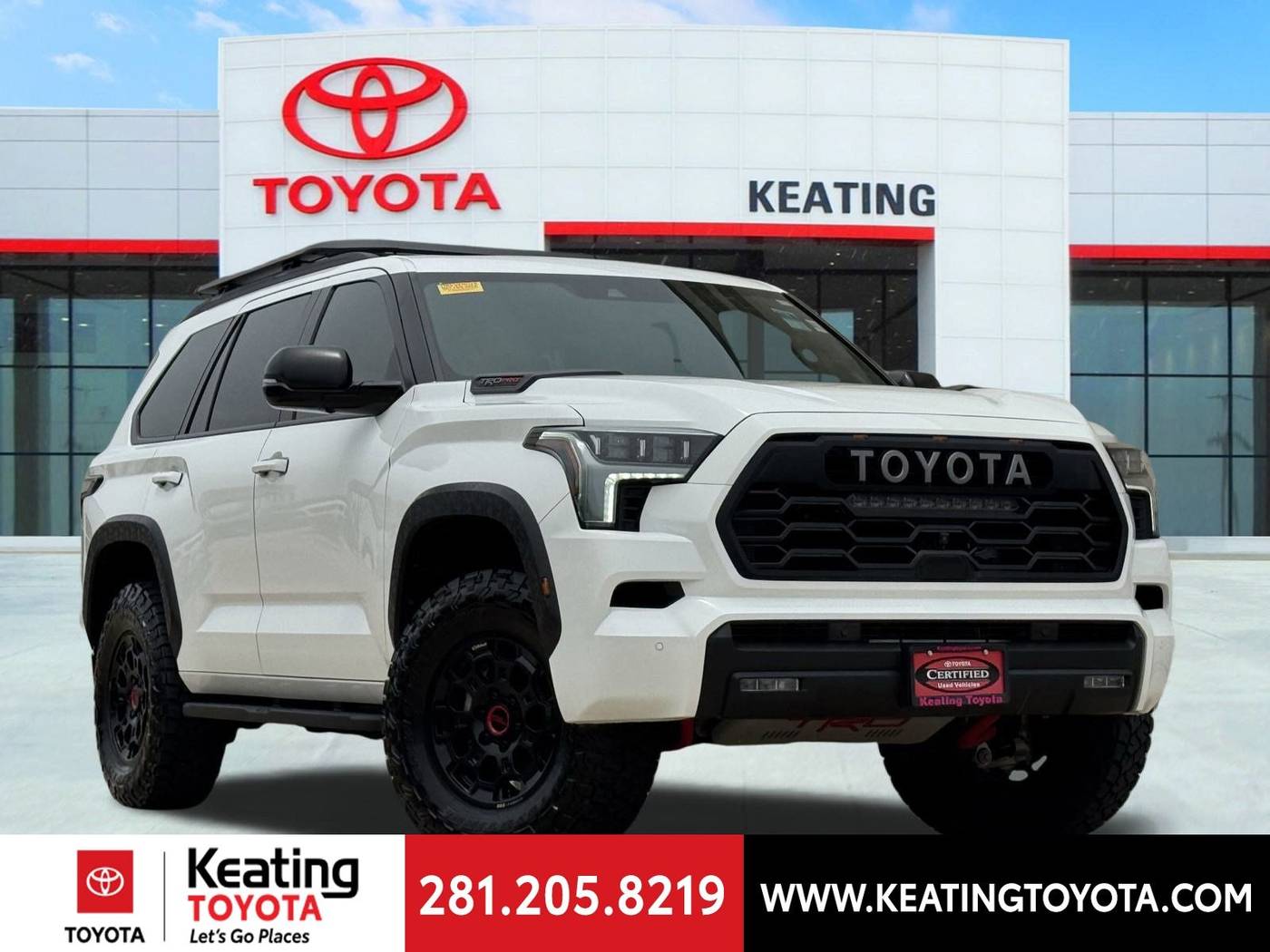 2025 Toyota Sequoia TRD Pro — SUV — 12,729 mi — Manvel, TX