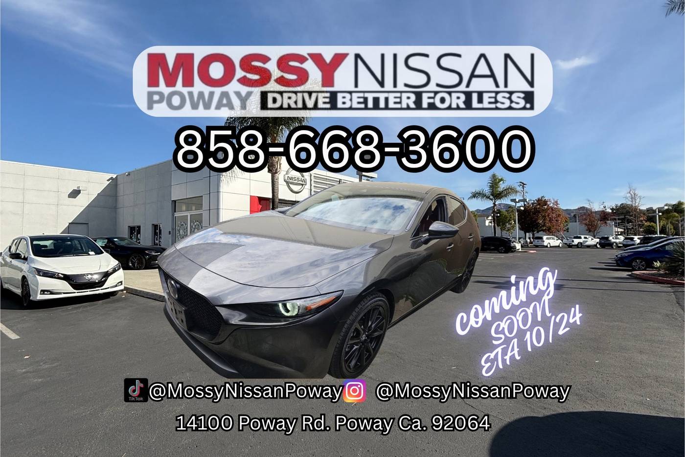 2023 Mazda Mazda3 Premium — Hatchback — 49,360 mi — Poway, CA