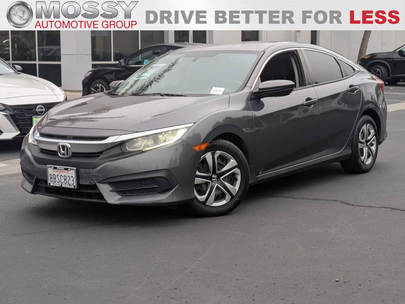 2017 Honda Civic LX — Sedan — 128,716 mi — Poway, CA