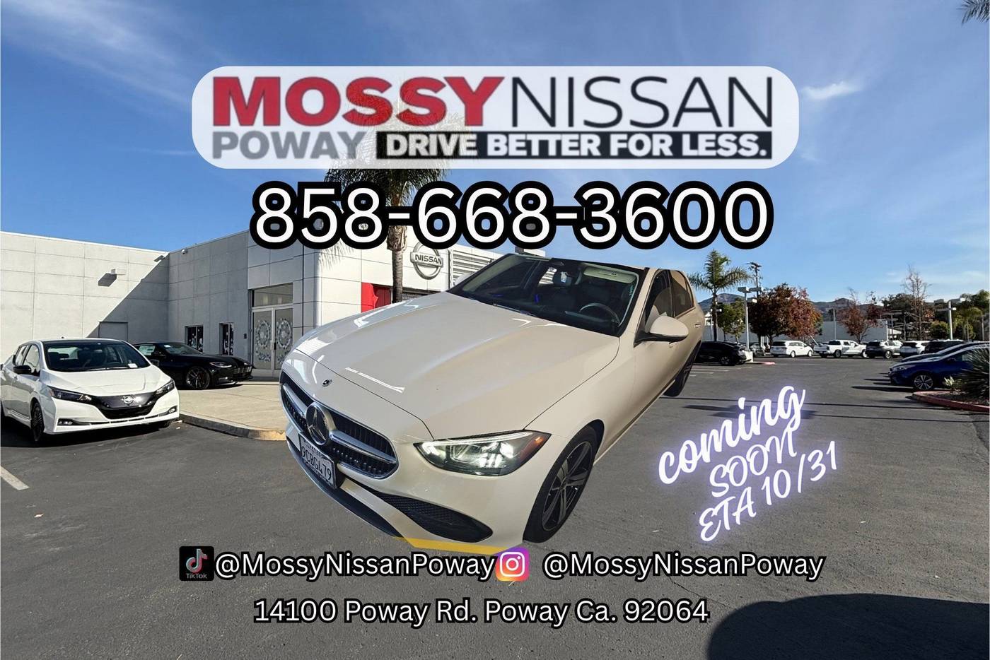 2022 Mercedes-Benz C-Class C 300 — Sedan — 67,304 mi — Poway, CA