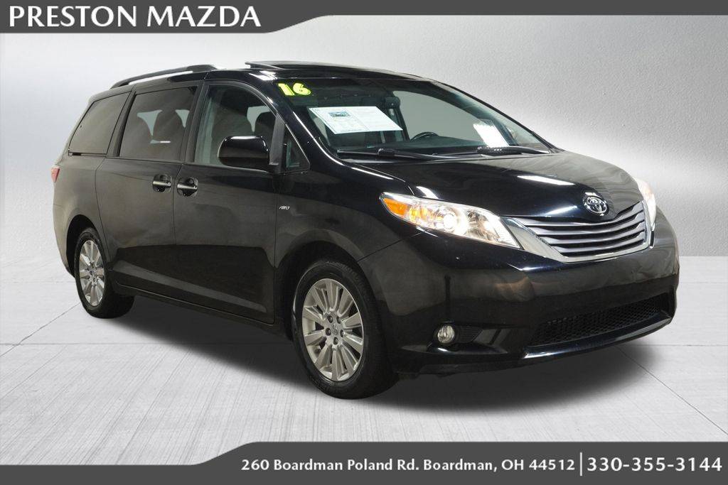 2016 Toyota Sienna XLE — Minivan — 130,188 mi — Boardman, OH