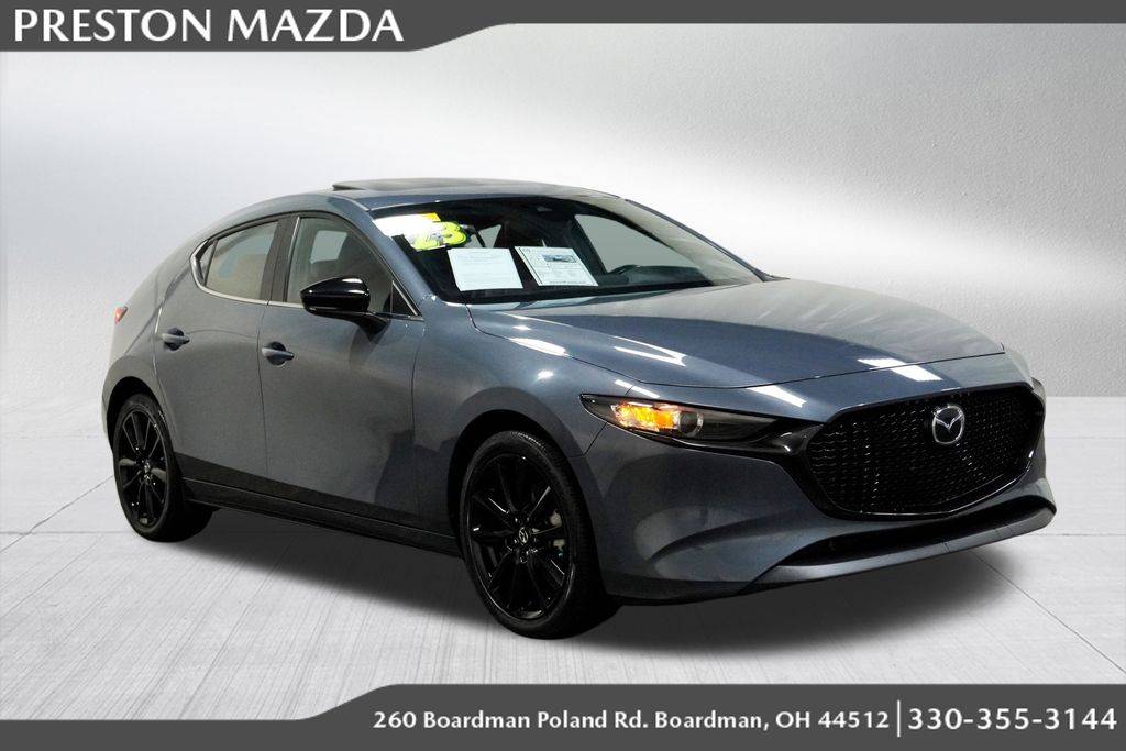 2023 Mazda Mazda3 Carbon Edition — Hatchback — 33,054 mi — Boardman, OH