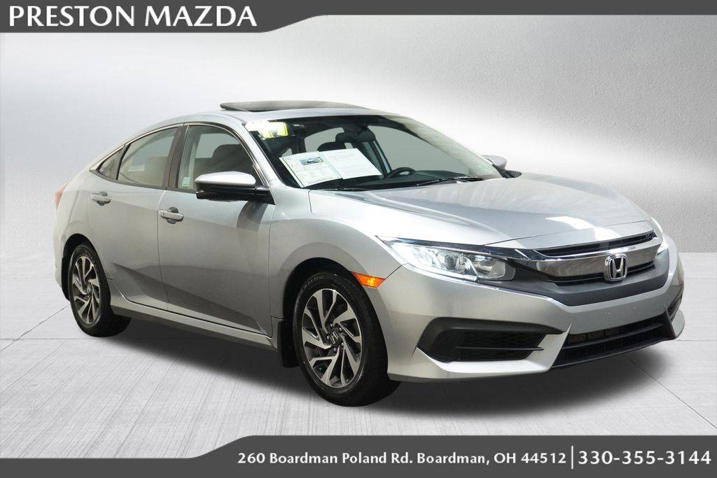 2017 Honda Civic EX — Sedan — 90,734 mi — Boardman, OH