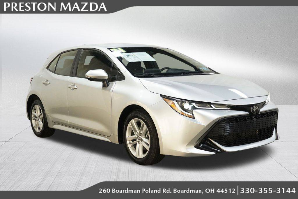 2021 Toyota Corolla Hatchback SE — Hatchback — 70,442 mi — Boardman, OH