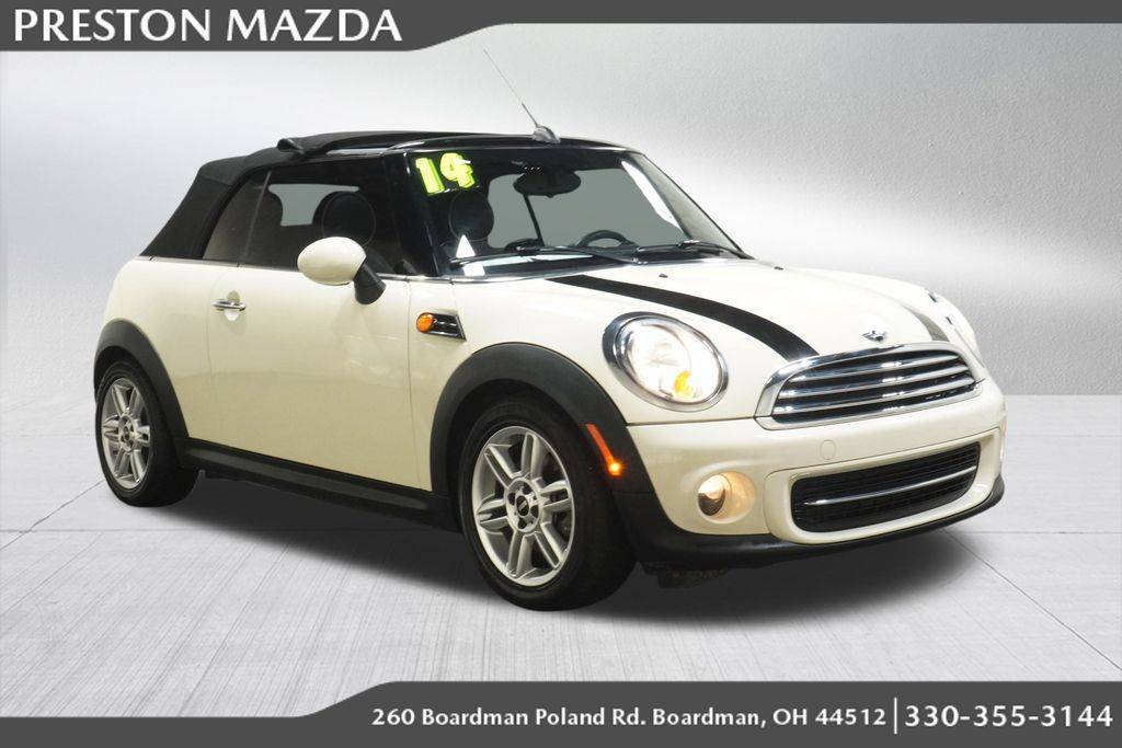 2014 MINI Convertible Cooper — Convertible — 30,796 mi — Boardman, OH