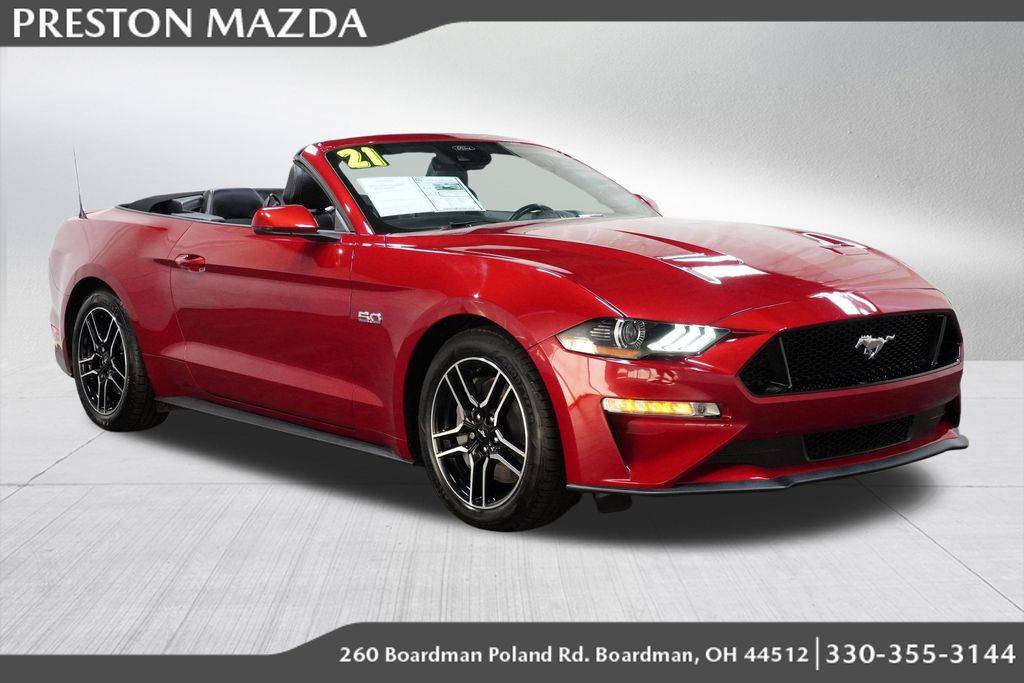 2021 Ford Mustang GT Premium — Convertible — 33,500 mi — Boardman, OH