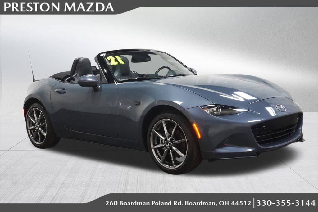 2021 Mazda MX-5 Miata Grand Touring — Convertible — 19,588 mi — Boardman, OH