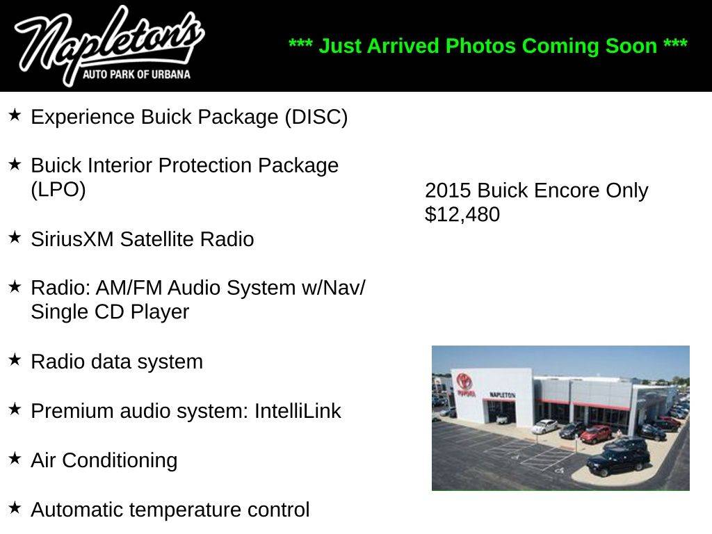 2015 Buick Encore Leather — SUV — 105,525 mi — Urbana, IL