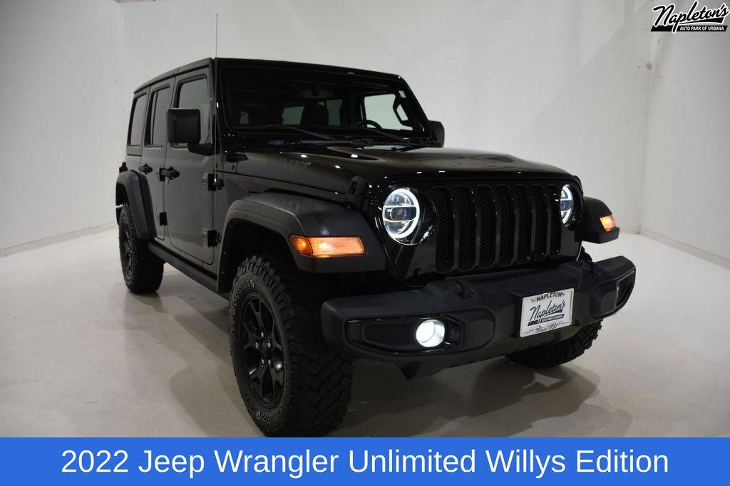 2022 Jeep Wrangler Willys — SUV — 37,055 mi — Urbana, IL