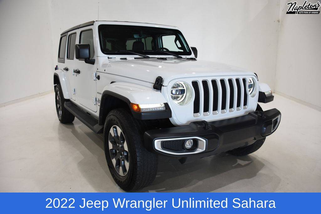 2022 Jeep Wrangler Sahara — SUV — 47,160 mi — Urbana, IL