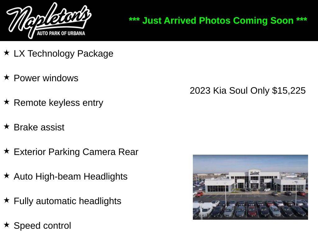2023 Kia Soul LX — Hatchback — 79,678 mi — Urbana, IL