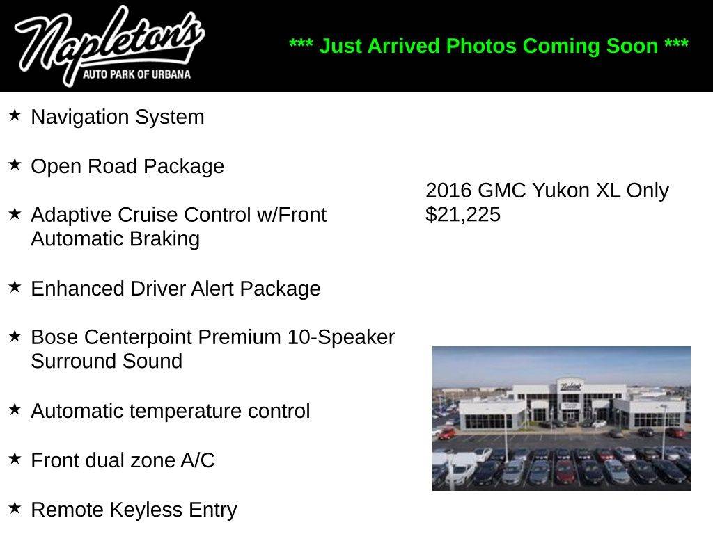 2016 GMC Yukon Denali — SUV — 154,987 mi — Urbana, IL