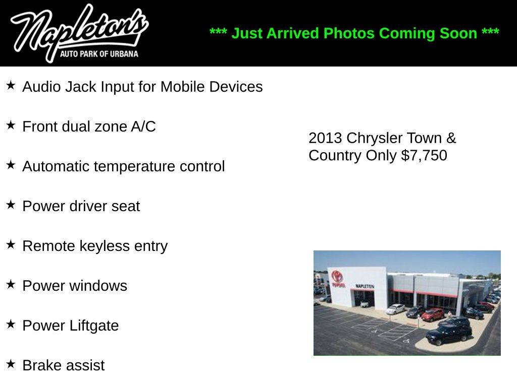 2013 Chrysler Town & Country Touring — Minivan — 120,453 mi — Urbana, IL