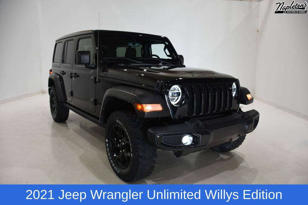 2021 Jeep Wrangler Willys — SUV — 46,094 mi — Urbana, IL