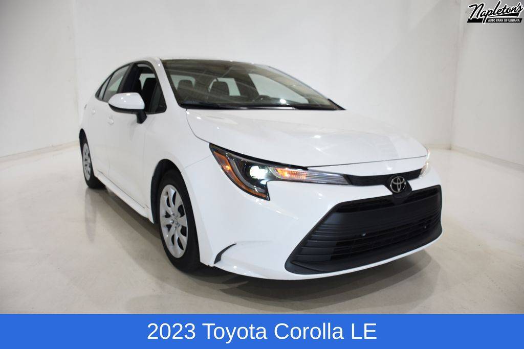 2023 Toyota Corolla LE — Sedan — 51,685 mi — Urbana, IL