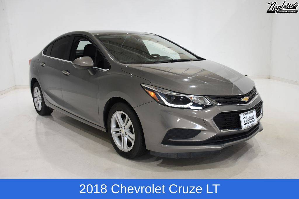 2018 Chevrolet Cruze LT — Sedan — 81,608 mi — Urbana, IL