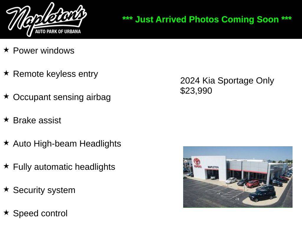 2024 Kia Sportage LX — SUV — 33,598 mi — Urbana, IL